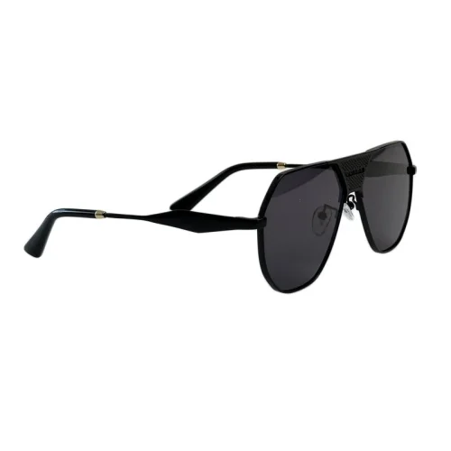 Солнцезащитные очки Prada Frame With Connected Wide Line Between Lenses "Black"