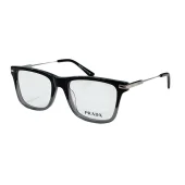Оправа для очков Prada Square Frame With Thin Temples "Black/Gray"