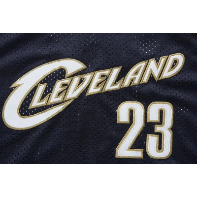 Баскетбольная Джерси Adidas Cleveland Cavaliers №23 LeBron James "Black" фото № 4