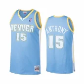 Баскетбольная Джерси Mitchell And Ness X NBA Denver Nuggets №15 Nikola Jokic "Blue"