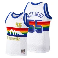 Баскетбольная Джерси Mitchell And Ness Denver Nuggets №55 Dikembe Mutombo "White"