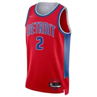 Баскетбольная Джерси Nike Detroit Pistons 21-22 №2 Cade Cunningham "Red"