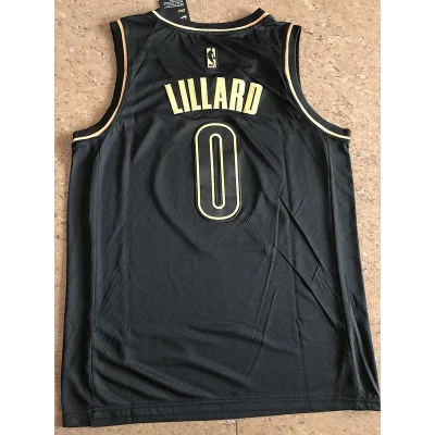 Баскетбольная Джерси Nike Portland Trail Blazers №0 Damian Lillard "Black" фото № 2 Баскетбольная Джерси Nike Portland Trail Blazers №0 Damian Lillard "Black" фото № 2