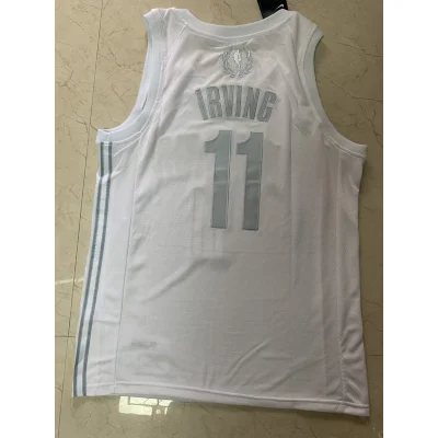 Баскетбольная Джерси Nike Brooklyn Nets 20 MVP №11 Kyrie Irving "White" фото № 2