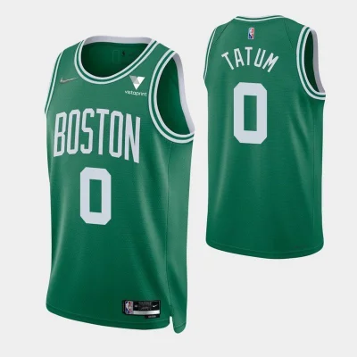 Баскетбольная Джерси Nike Boston Celtics 21-22 №0 Jayson Tatum "Green" фото № 2
