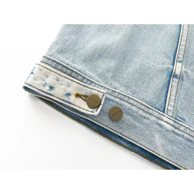 Джинсовая Куртка Fear Of God With Buttons "Blue" фото № 2