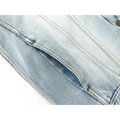 Джинсовая Куртка Fear Of God With Buttons "Blue" фото № 4