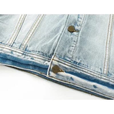 Джинсовая Куртка Fear Of God With Buttons "Blue" фото № 5