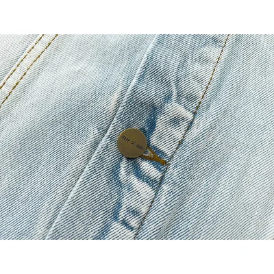Джинсовая Куртка Fear Of God With Buttons "Blue" фото № 6