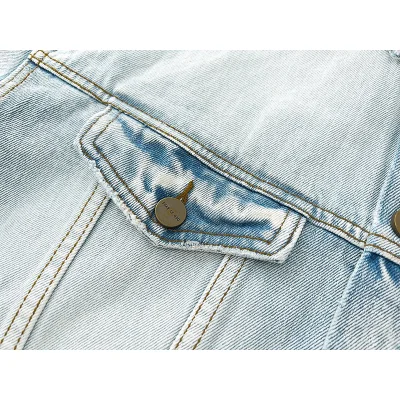 Джинсовая Куртка Fear Of God With Buttons "Blue" фото № 7