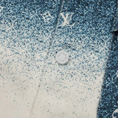 Джинсовая Куртка Louis Vuitton Mixing Colors "Cream/Blue" фото № 3