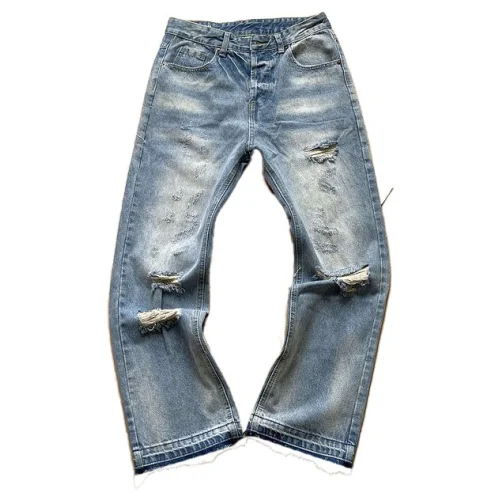 Джинсы Celine Leaky Knees "Blue"