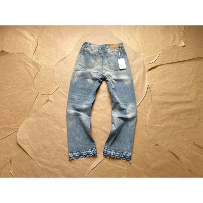 Джинсы Celine Leaky Knees "Blue" фото № 7