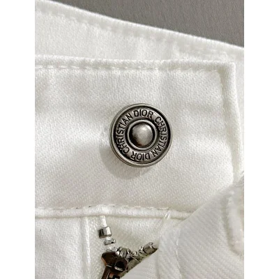 Джинсы Christian Dior Backside Silver Insect "White" фото № 5 Джинсы Christian Dior Backside Silver Insect "White" фото № 5