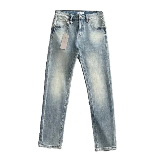 Джинсы Christian Dior Yellow Insect "Blue"