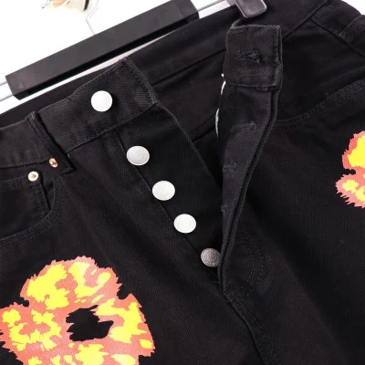 Джинсы Denim Tears Floral "Black" фото № 2