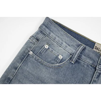 Джинсы Gallery Dept Straight With Patches "Blue" фото № 8