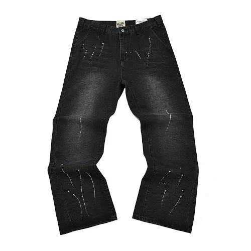 Джинсы Gallery Dept. LA Flare Paint Splatter "Black"