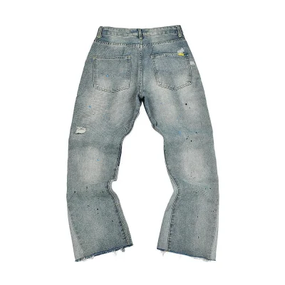 Джинсы Gallery Dept. LA Flare Splash "Light Blue" фото № 2 Джинсы Gallery Dept. LA Flare Splash "Light Blue" фото № 2