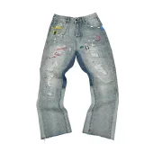 Джинсы Gallery Dept. LA Flare Splash "Light Blue"