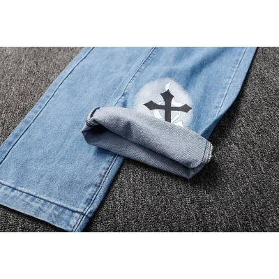 Джинсы Gallery Dept Cross "Blue" фото № 7 Джинсы Gallery Dept Cross "Blue" фото № 7