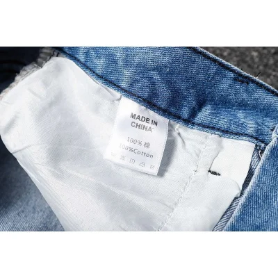 Джинсы Gallery Dept Cross "Blue" фото № 4 Джинсы Gallery Dept Cross "Blue" фото № 4