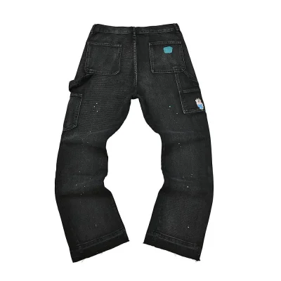 Джинсы Gallery Dept. LA Flare Cross Patch "Black" фото № 2 Джинсы Gallery Dept. LA Flare Cross Patch "Black" фото № 2