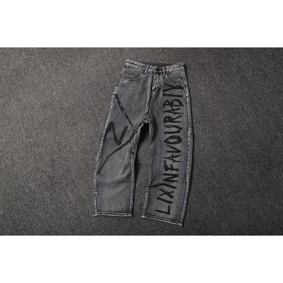 Джинсы Gallery Dept Slogan "Gray" фото № 2