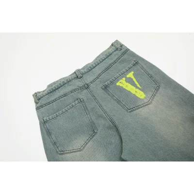 Джинсы Vlone Live Die "Blue" фото № 3 Джинсы Vlone Live Die "Blue" фото № 3