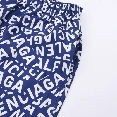 Штаны Balenciaga Text "Blue/White" фото № 4 Штаны Balenciaga Text "Blue/White" фото № 4