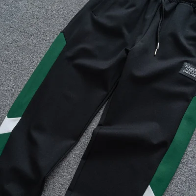 Штаны Burberry On The Style With Logo "Black/Green" фото № 7 Штаны Burberry On The Style With Logo "Black/Green" фото № 7