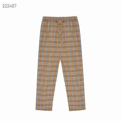 Штаны Burberry With Tartan Print "Brown/White" фото № 2