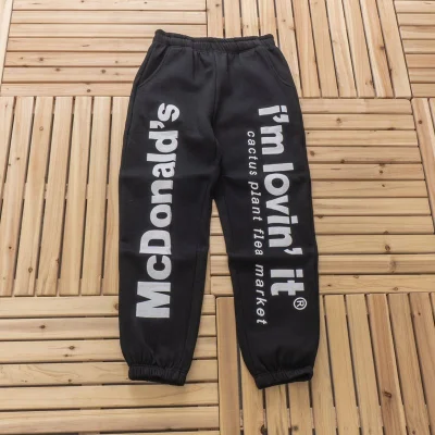 Штаны Cactus Jack Merch Mcdonalds "Black" фото № 4