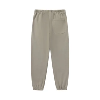 Штаны Fear Of God Fleece With Logo "Gray" фото № 2