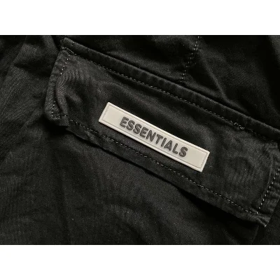 Штаны Fear Of God With Text Logo And ZIP "Black" фото № 4