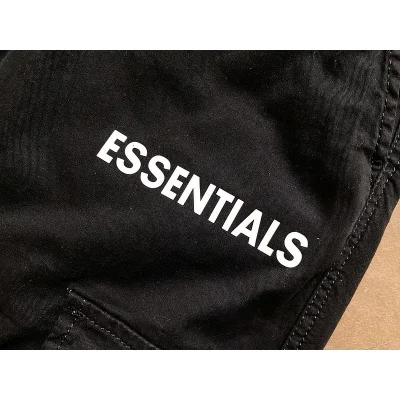 Штаны Fear Of God With Text Logo And ZIP "Black" фото № 7