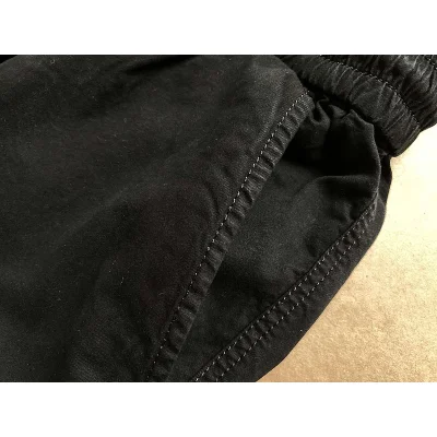 Штаны Fear Of God With Text Logo And ZIP "Black" фото № 8