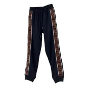 Штаны Fendi With A Brown Ribbon "Black"