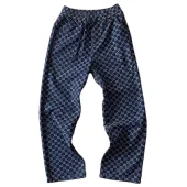 Штаны Gucci Monogamous Print "Blue/Black"