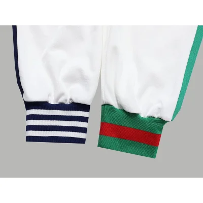 Штаны Gucci X Adidas Different Halves "White" фото № 2 Штаны Gucci X Adidas Different Halves "White" фото № 2