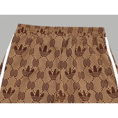 Штаны Gucci X Adidas Sporty Style "Brown" фото № 2 Штаны Gucci X Adidas Sporty Style "Brown" фото № 2