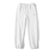 Штаны Moncler On Fleece With Logo "White"