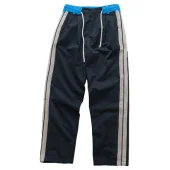 Штаны Palm Angels With Stripes On Shoelaces "Black/Blue"