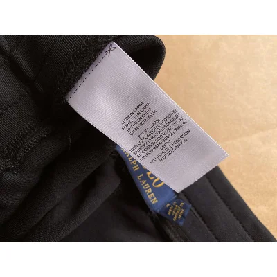 Штаны Polo Ralf Lauren Pocket Small Logo "Black" фото № 8