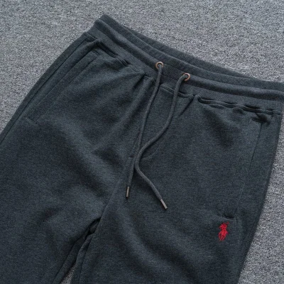 Штаны Ralph Lauren With Red Logo "Gray/Black" фото № 5 Штаны Ralph Lauren With Red Logo "Gray/Black" фото № 5