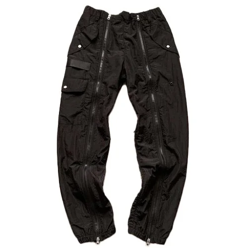 Штаны Stone Island With Zippers "Black"