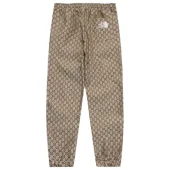 Штаны The North Face X Gucci With Logo Print Of The Letter G "Brown"