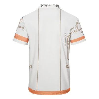 Рубашка Amiri Men Print And Edge Stripe Ornament "White" фото № 2