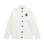 Бомбер Burberry Frontside Logo BT Black Outline "White"