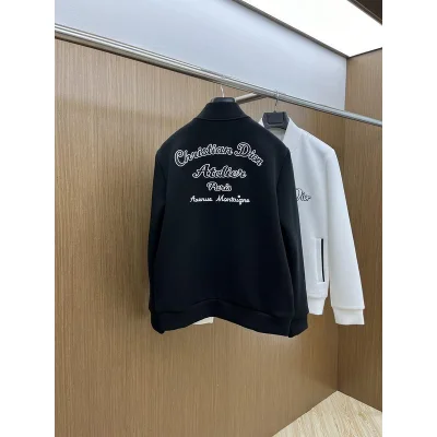 Бомбер Christian Dior Varsity Logo "Black" фото № 3